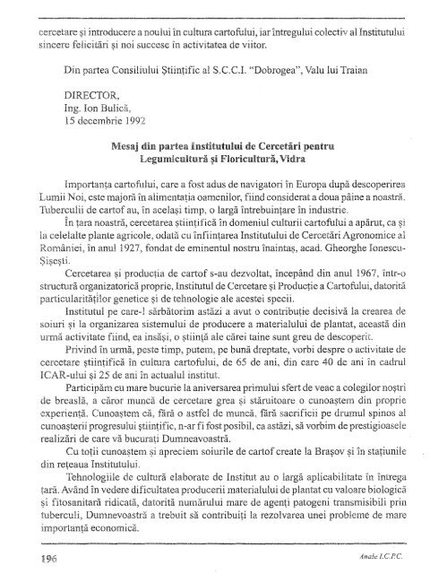 anale 19.pdf - Institutul National de Cercetare Dezvoltare pentru ...