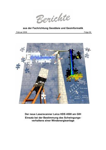 Berichtsheft 2005 - FÃ¶rderergesellschaft GeodÃ¤sie und Geoinformatik