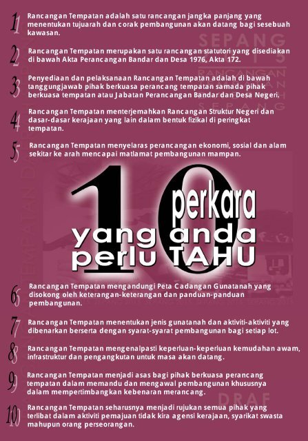 Rancangan Tempatan Adalah Satu Rancangan Jpbd Selangor