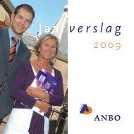 Jaarverslag 2009 - Anbo