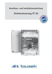 Drehtorsteuerung ST 50 - Tousek Shop by Antech