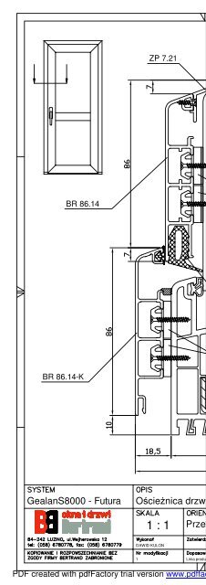 D:\BB Systemy\NOWE PRZEKROJE\PVC-Gealan-S8000Futura Model