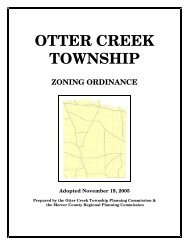 Otter Creek Township Zoning Ordinance - Mercer County Regional ...