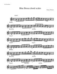 Blue Bossa scales.mus - Alto Saxophone.pdf - DrCalle.com