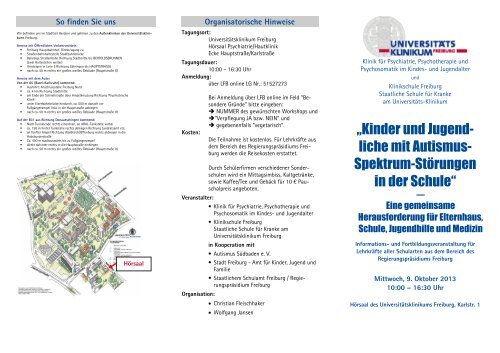 Flyer, PDF - Autismus Südbaden eV