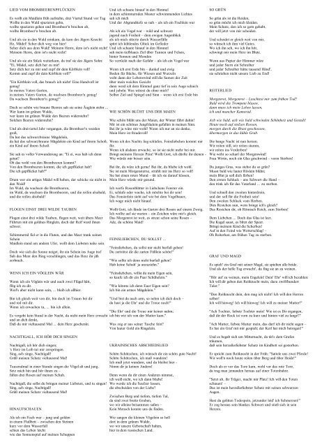 English Lyric Translation Holger Saarmann