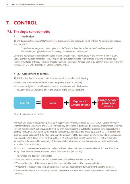 Need to Know: IFRS 10 - Consolidated Financial ... - BDO Canada