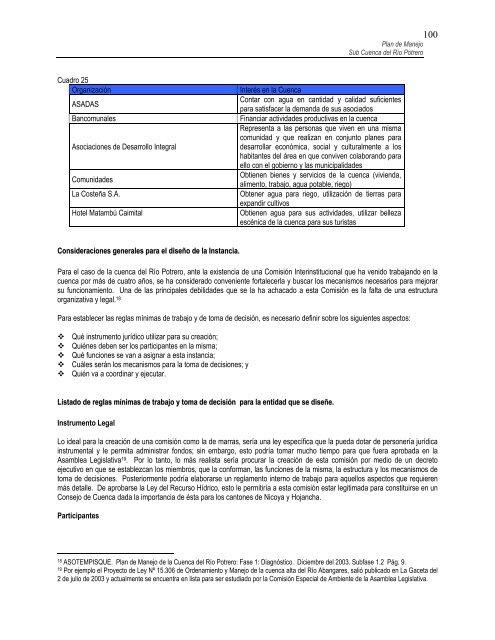 Nicoya, 30 de Junio 2004 - Eco-Index