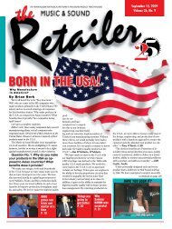 bOrN iN The uSA! - Music & Sound Retailer