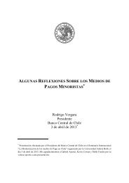 algunas reflexiones sobre los medios de pagos minoristas