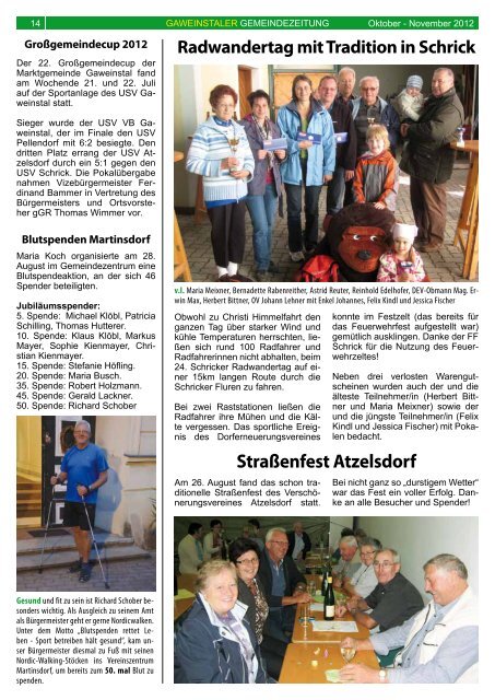 Gemeindezeitung Oktober bis November 2012 (2,77 MB - Gaweinstal