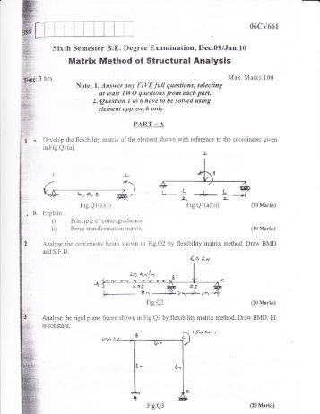 Matrix Method of Structural Analysis - Vtustudentsparadise