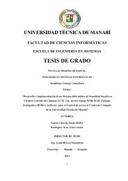 tesis de grado - Repositorio UTM - Universidad TÃ©cnica de ManabÃ­