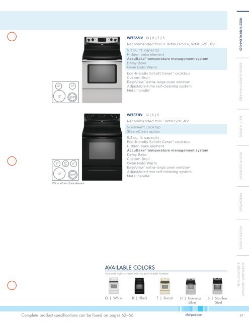 Whirlpool Cooking - Advancerefrigeration.com