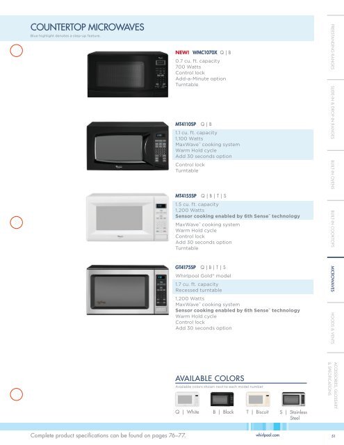 Whirlpool Cooking - Advancerefrigeration.com