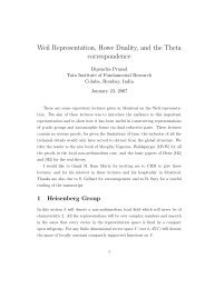Weil Representation, Howe Duality, and the Theta correspondence