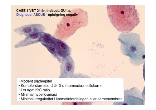 PrÃ¦test med diagnoser - Dansk Cytologiforening