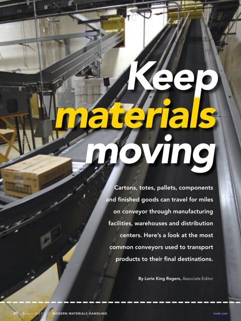 Modern Materials Handling - April 2011