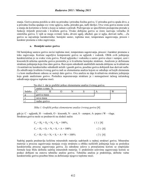 stanje i perspektive u rudarstvu i odrÅ£ivi razvoj mining present state ...