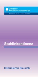 Stuhlinkontinenz - Fragen und Antworten - Coloplast