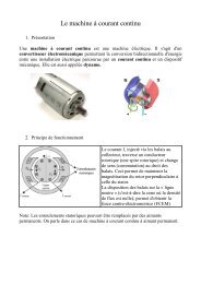Le machine Ã  courant continu - didier villers on line