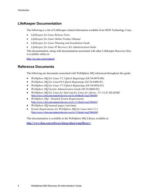 WebSphere MQ Resources