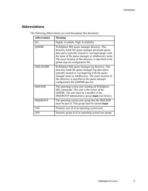 WebSphere MQ Resources