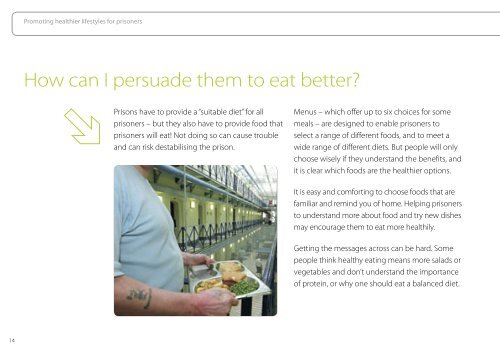 Promoting healthier lifestyles for prisoners - National Audit Office