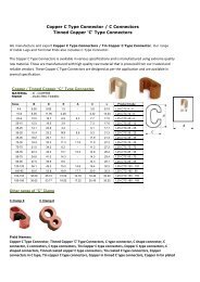 'C' Type Connectors - Amiable Impex