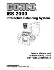 Coats IBS-2000 Wheel Balancer - NY Tech Supply