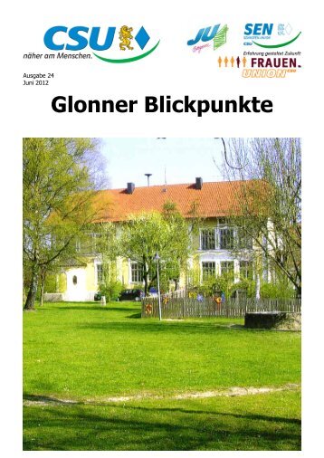 Glonner Blickpunkte - CSU Glonn