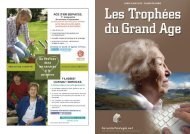 Le catalogue de l'Ã©dition 2010 - Les TrophÃ©es du Grand Age