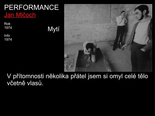 performance, happening, body art - iluze55.net