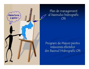 Plan de management al bazinului hidrografic Olt Program de Masuri ...