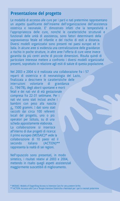 Sintesi risultati anni 2003-2004 - Agenzia di SanitÃ  Pubblica della ...