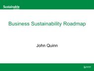 Business Sustainability Roadmap