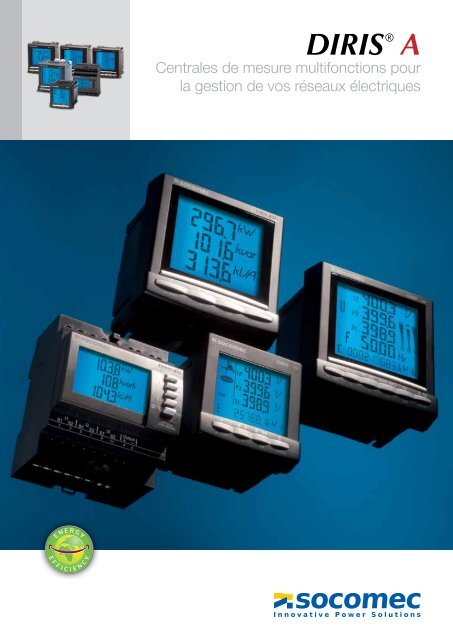 Compteur D'énergie Multifonctions Socomec Diris A20 - Neuf (peut-être Sans Emballage Scellé)