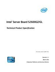 IntelÂ® Server Board S2600GZ/GL - Viglen Download