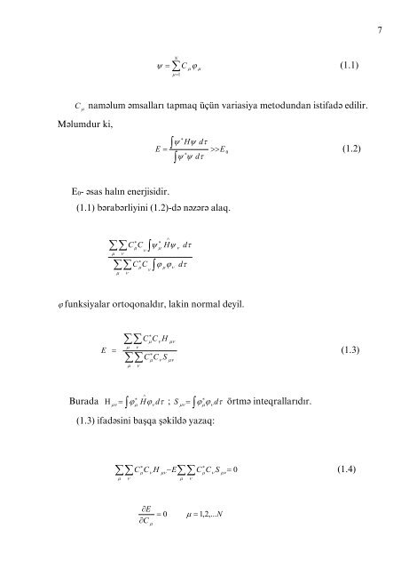 C - BakÄ± DÃ¶vlÉt Universiteti