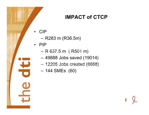 textiles, clothing, leather & footwear presentation to ppc