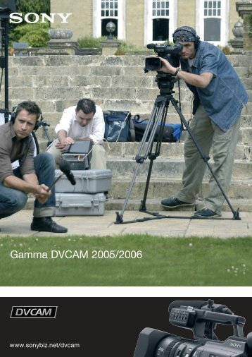 Gamma DVCAM 2005/2006 - Sony