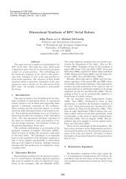 Dimensional Synthesis of RPC Serial Robots