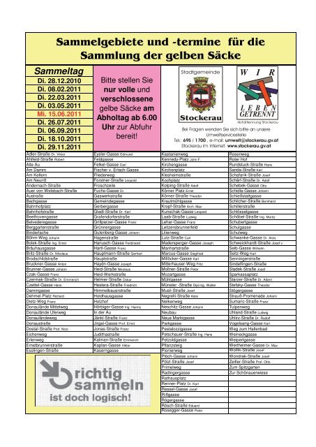 Datei herunterladen (6,59 MB) - .PDF - Stadtgemeinde Stockerau