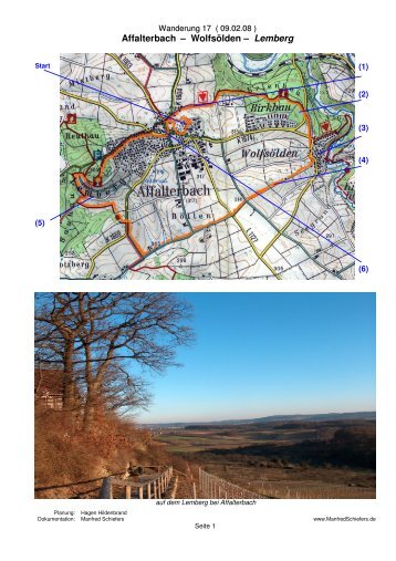 Affalterbach – Wolfsölden – Lemberg