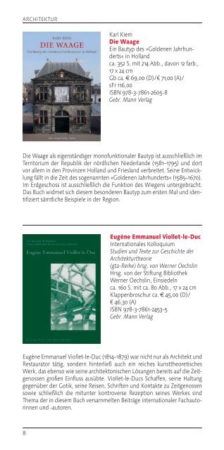 2009/2010 - Gebr. Mann Verlag