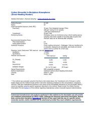 Carbon Monoxide In Workplace Atmospheres (Direct-Reading ...