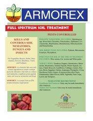 ARMOREX For Soils - Soil Technologies