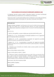 NOVO MODELO DE DUPLICATA MERCANTIL (MODELO 102) - Siagri