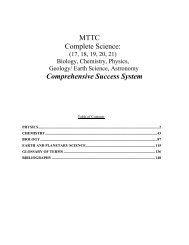 MTTC Complete Science: Comprehensive Success System