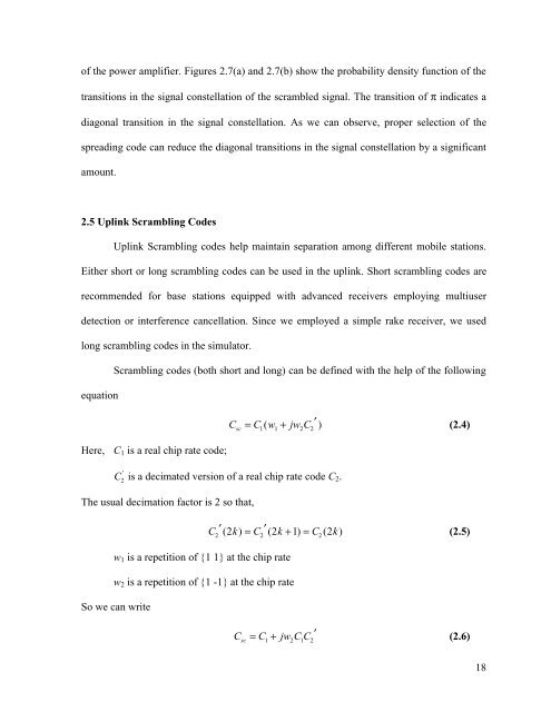 Simulation of Third Generation CDMA Systems - Virginia Tech